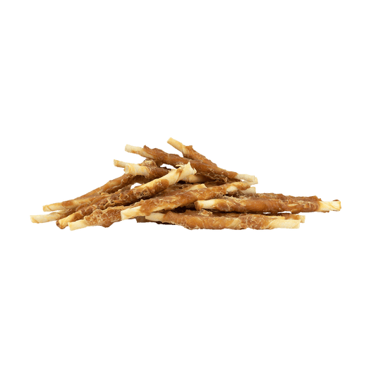 Braaaf Rawhide Roll Sticks Kip - 30 st.