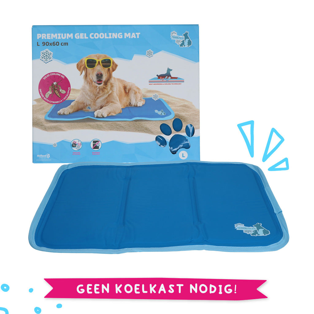 Coolpets Premium Solid gel Cooling Mat L 60x90cm