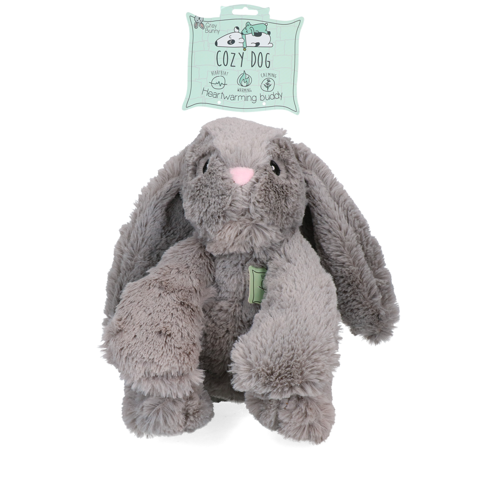 Cozy Dog Bunny Grijs