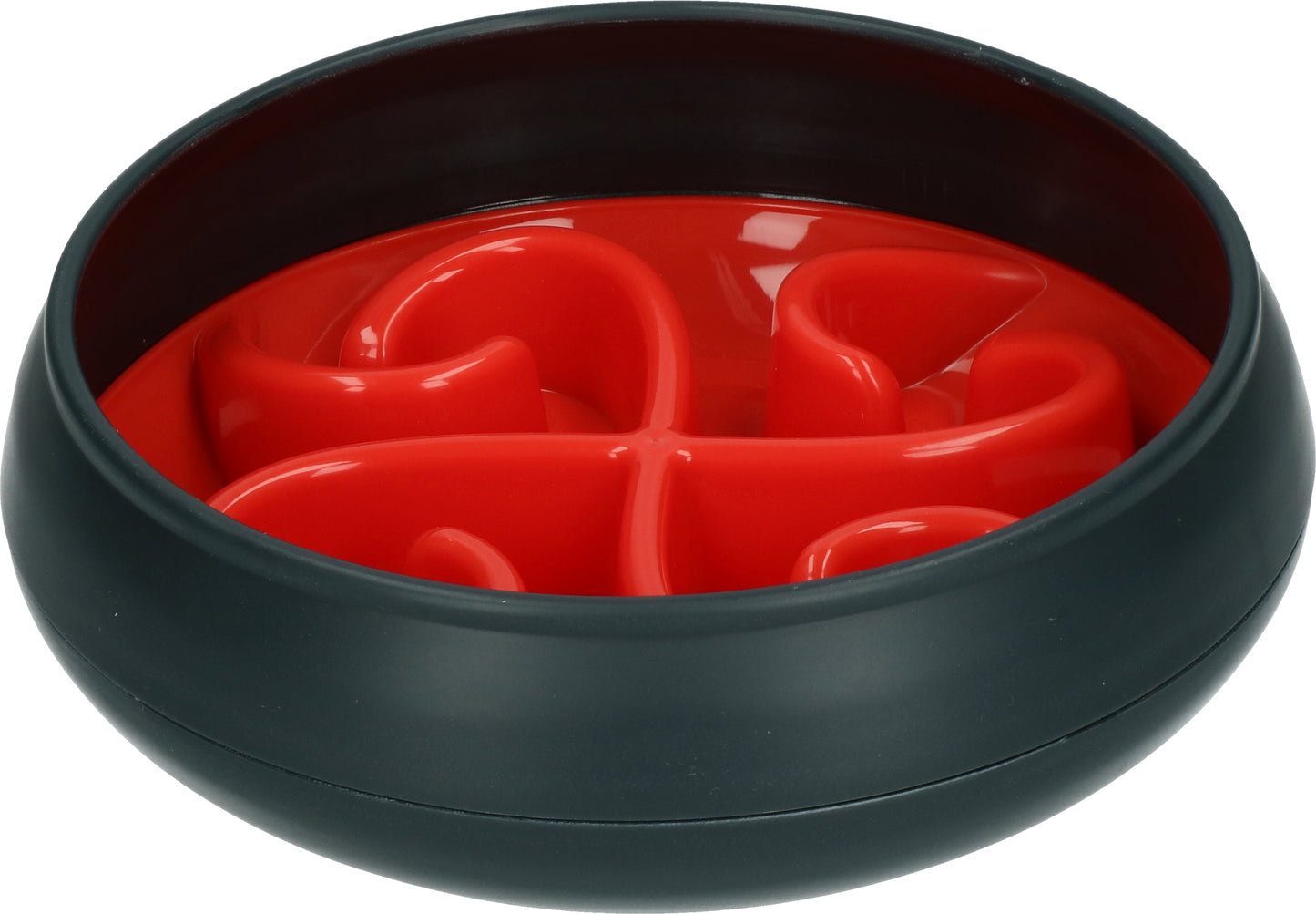 Eat Slow Live Longer Tumble Feeder Rood