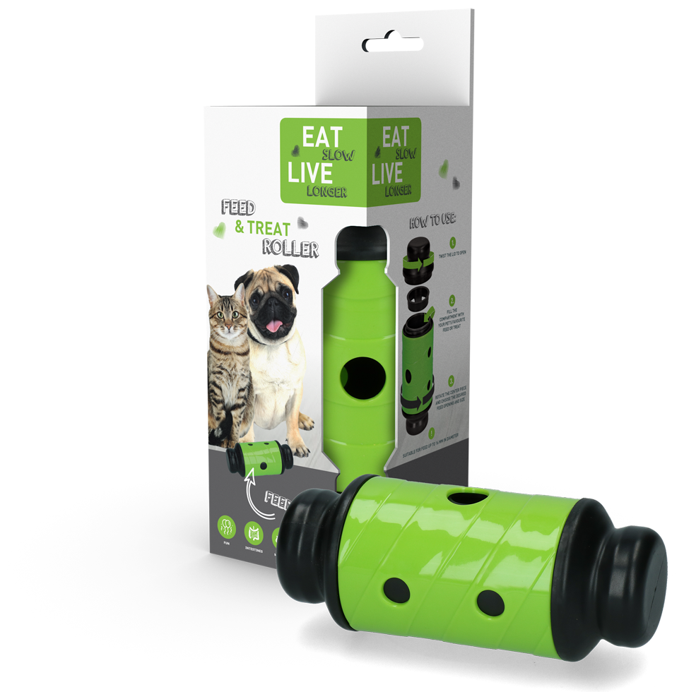 Eat Slow Live Longer Feed & Treat Roller Groen S