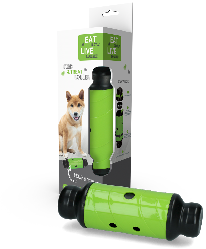 Eat Slow Live Longer Feed & Treat Roller Groen L