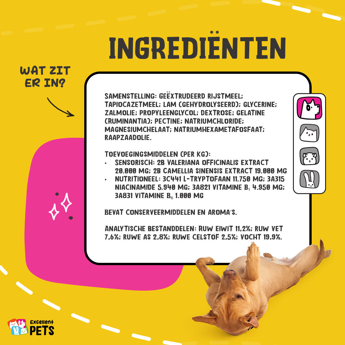 Excellent Pets No Stress Soft Chews 120 Treats