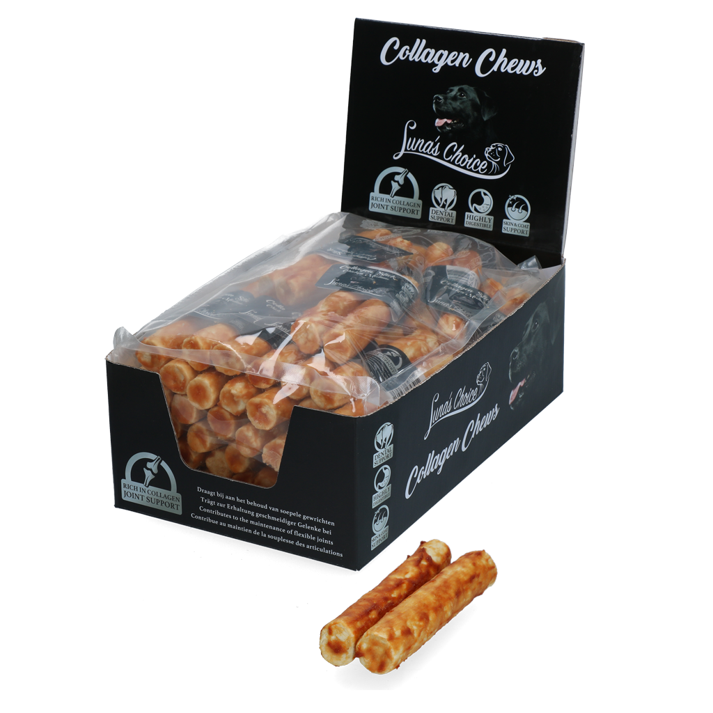 Luna's Choice Collagen Chews Stick Kip M