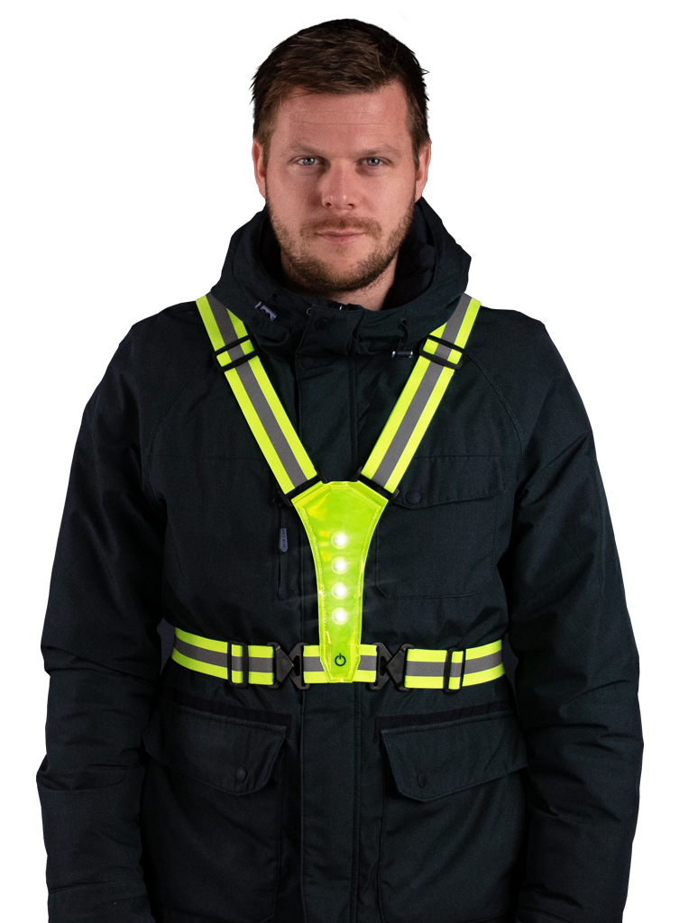 Nightwalk Human Safety Harness Geel
