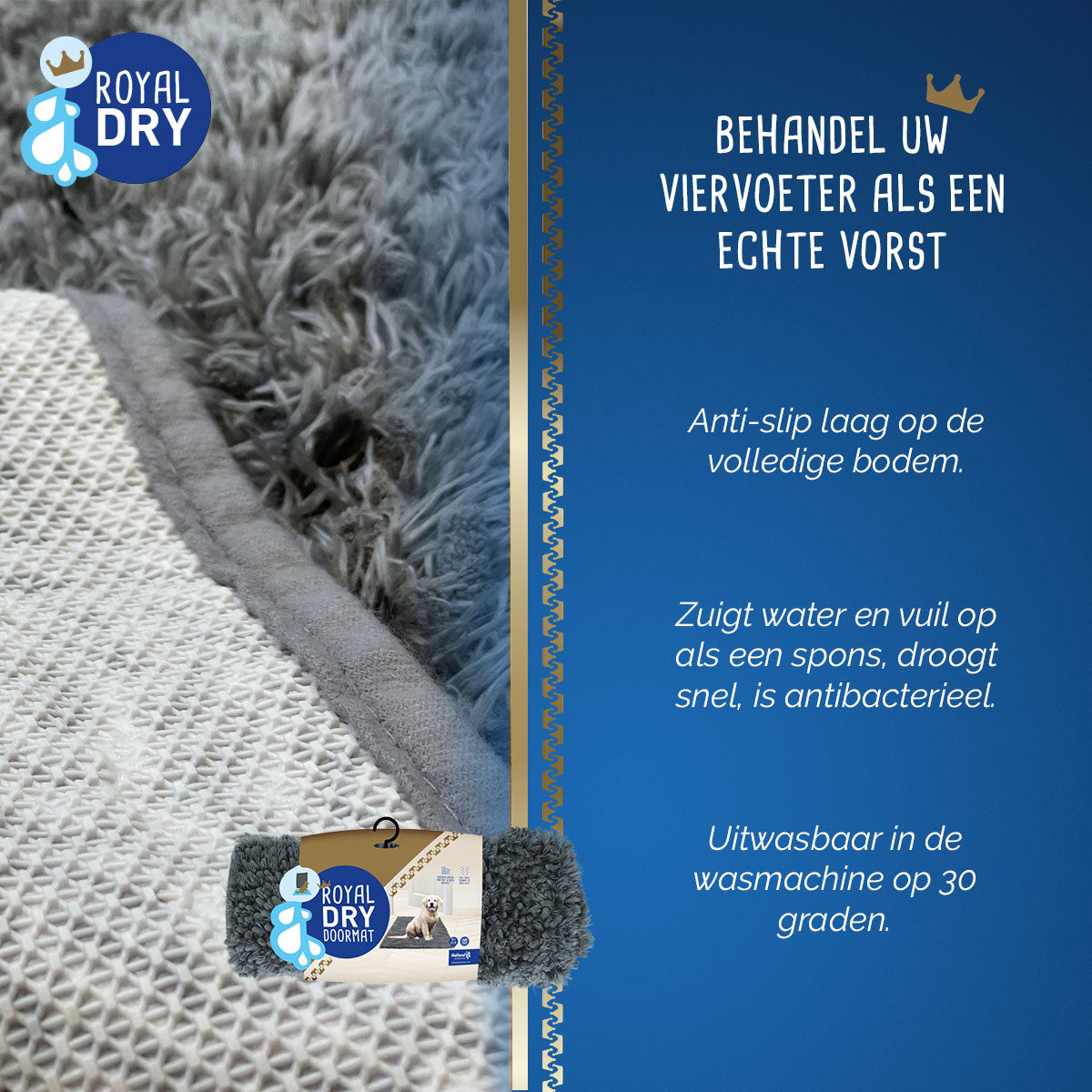 Royal Dry Deurmat Voor Honden L
