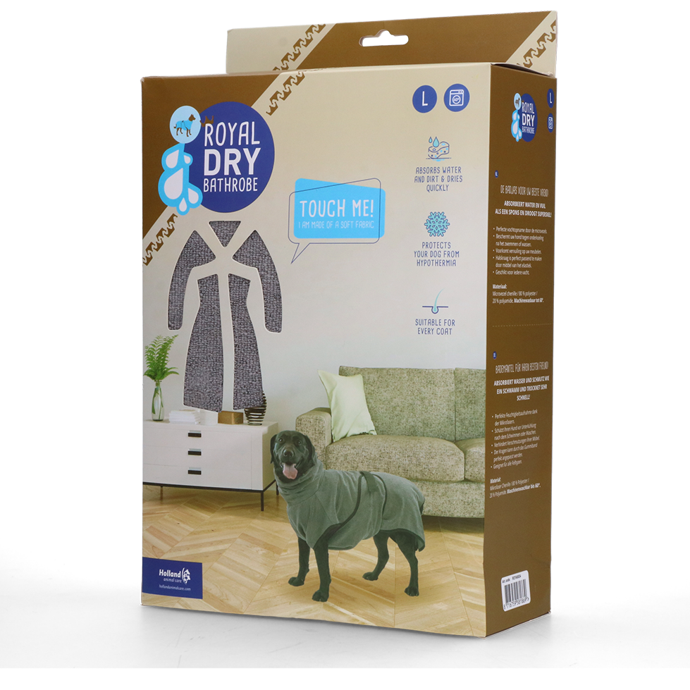 Royal Dry Badjas Voor Honden L
