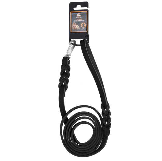 Spotted! Pro Leren Showlijn Zwart 1,6 x 180 cm (Kliphaak)