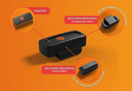 Honden GPS tracker - Weenect XS - Zwart | Mini GPS
