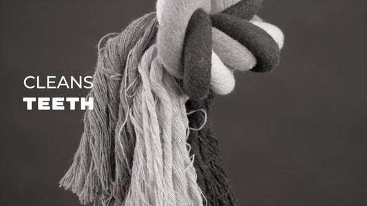 Floss Toss Dental Rope 2 Knot