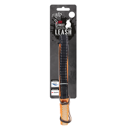 AFP Off Street - Dog Leash Mandarijn S