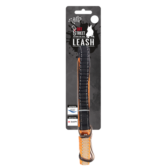 AFP Off Street - Dog Leash Mandarijn S