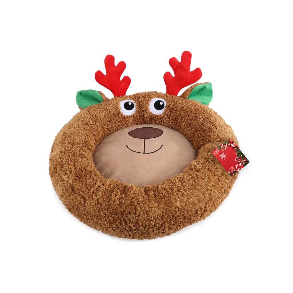 Happy Holidays Merry Comfortable Bed Rendier