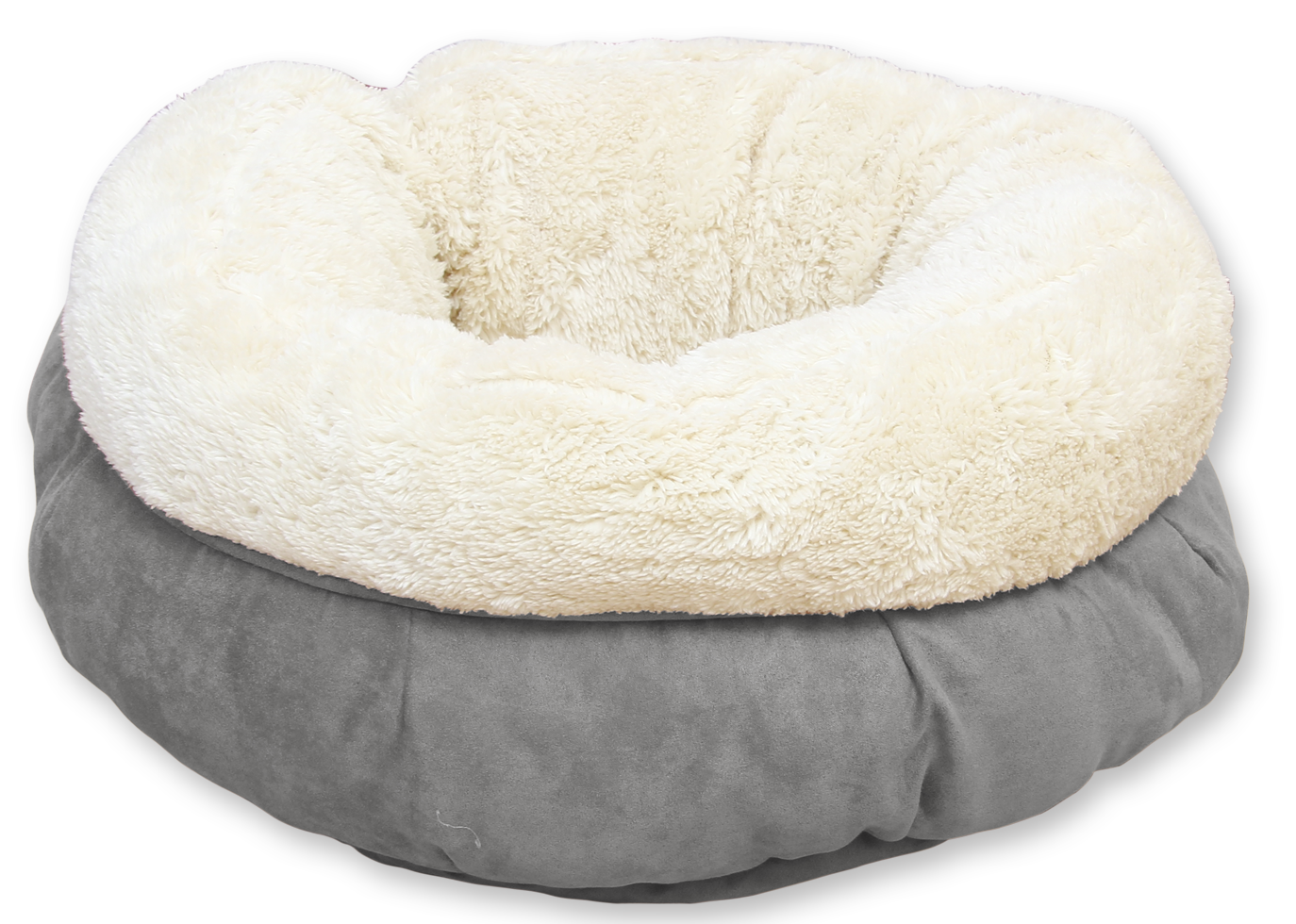 AFP Lambswool - Donut Bed Grijs