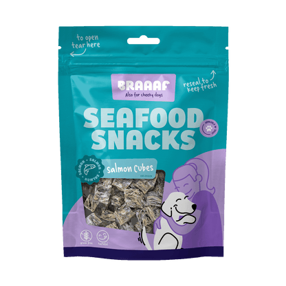 Braaaf Seafood Zalmblokjes