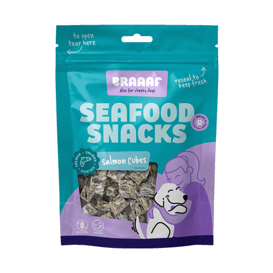 Braaaf Seafood Zalmblokjes