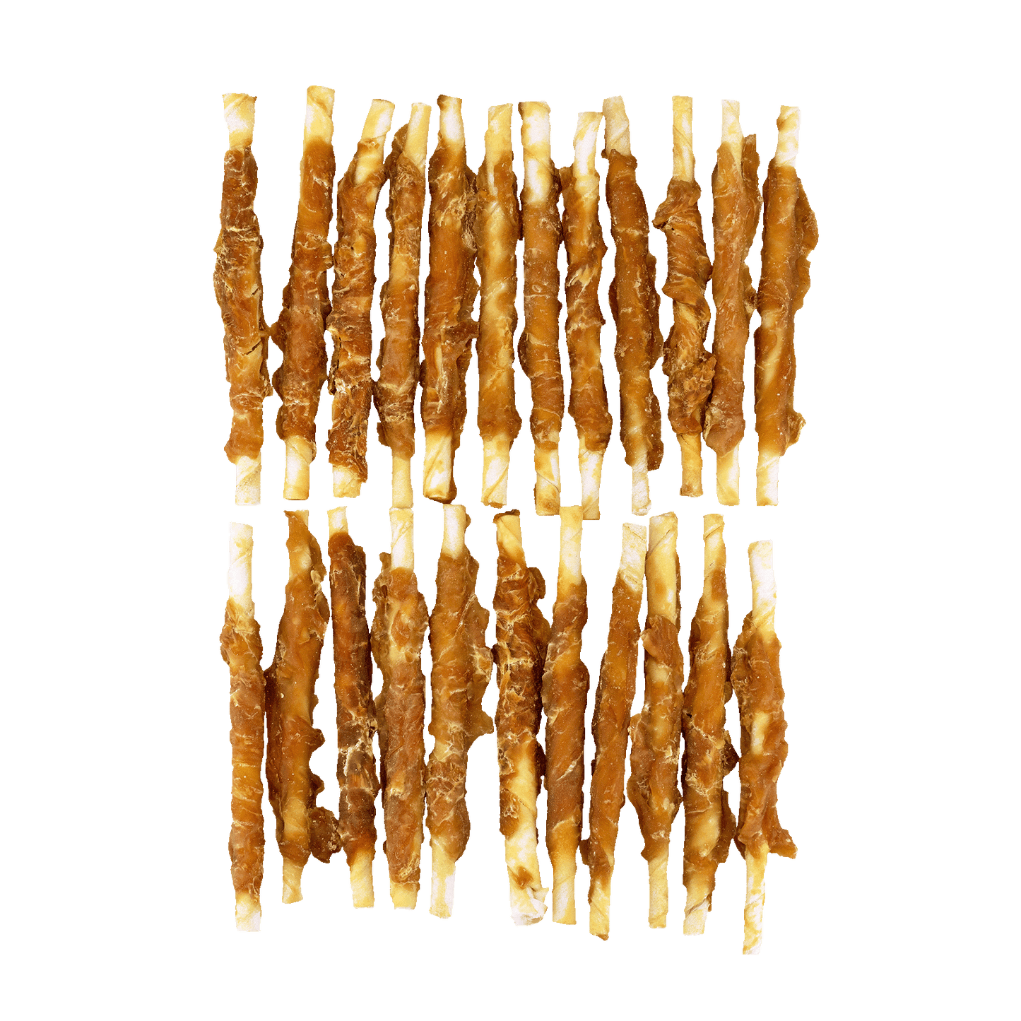 Braaaf Rawhide Roll Sticks Kip - 30 st.