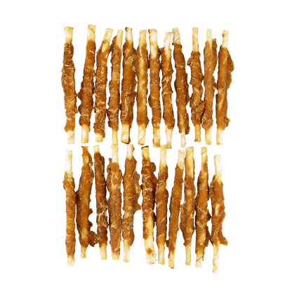 Braaaf Rawhide Roll Sticks Kip - 30 st.