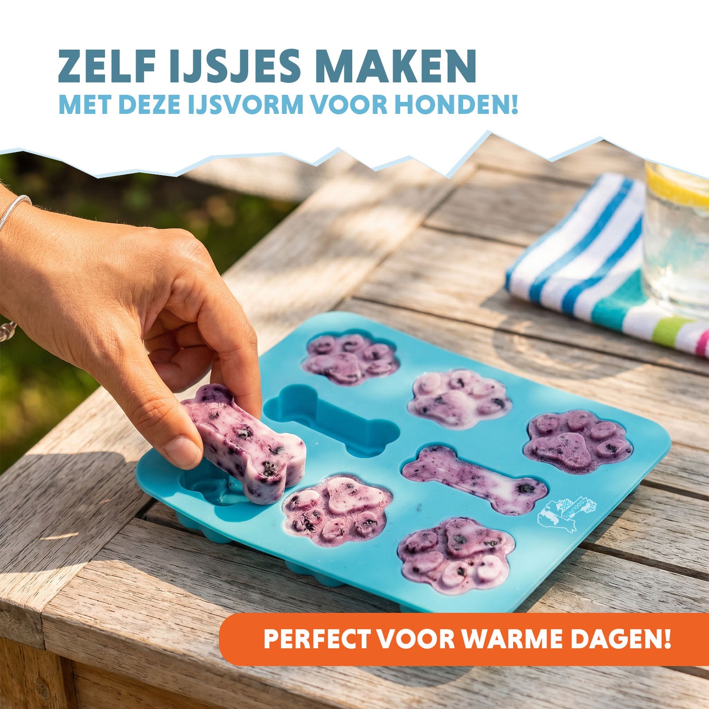 Coolpets Dog Ice Mix Tray