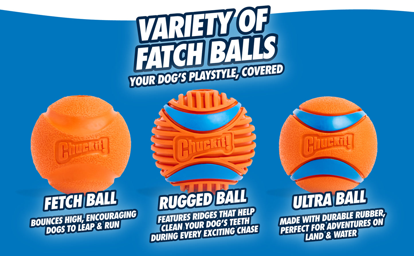 Chuckit! Fetch Ball S (2-pack)