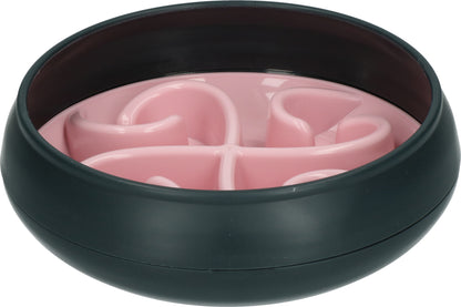 Eat Slow Live Longer Tumble Feeder Roze