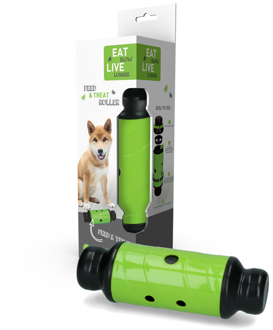 Eat Slow Live Longer Feed & Treat Roller Groen L