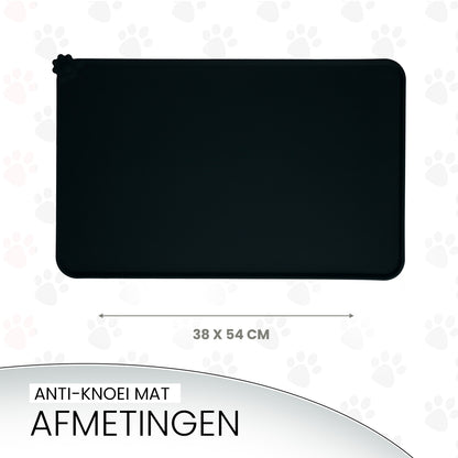 Eat Slow Live Longer Spill Mat M Grijs