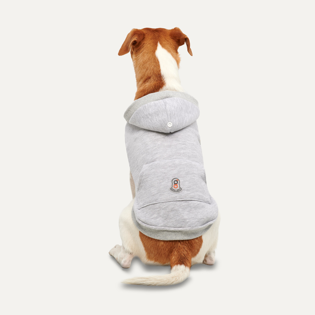 Goo-eez Kangaroo Fleece Hoodie M Grijs