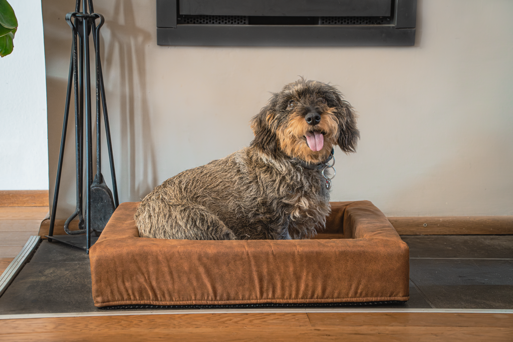 Let's Sleep Comfy Cushion Hondenmand Taupe