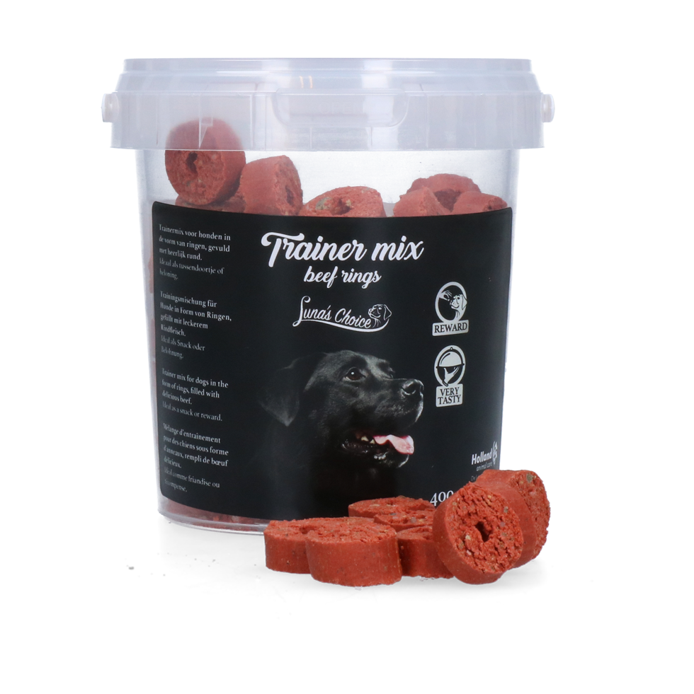 Luna's Choice Trainer Mix Rundvlees ringen