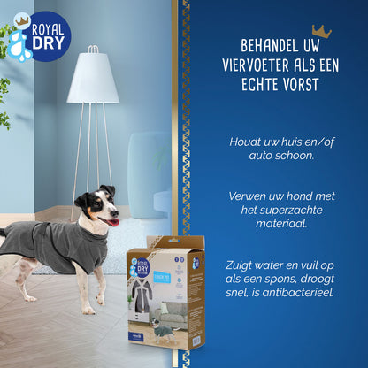 Royal Dry Badjas Voor Honden S