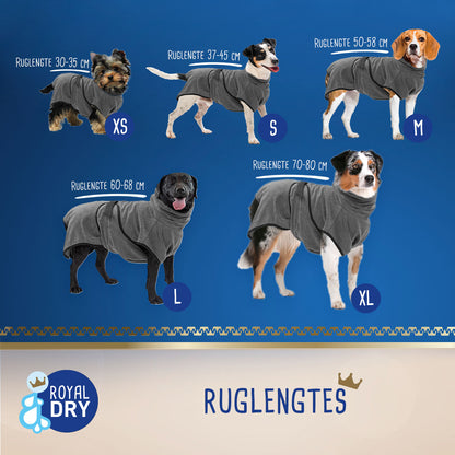 Royal Dry Badjas Voor Honden M
