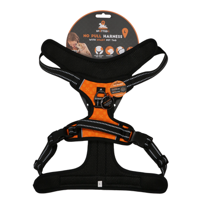 Spotted! Pro No Pull Harnas Oranje L