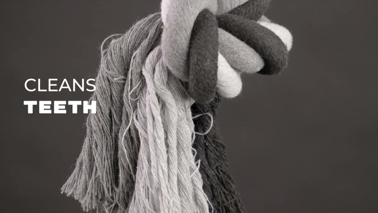 Floss Toss Dental Rope 2 Knot