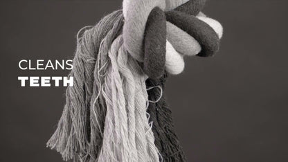 Floss Toss Dental Rope 2 Knot